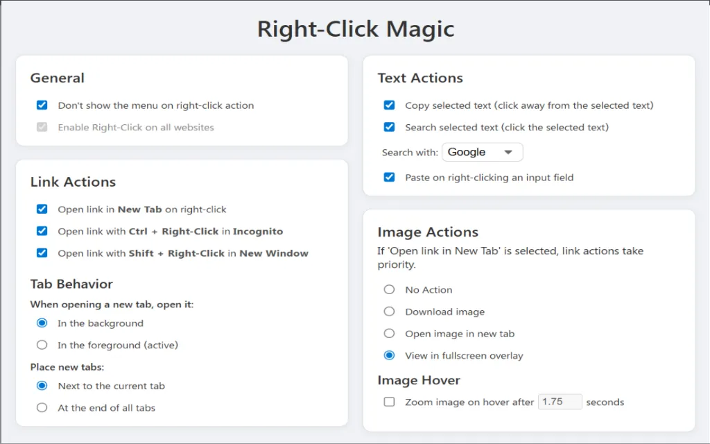 Item media 2 screenshot for right click magic o
