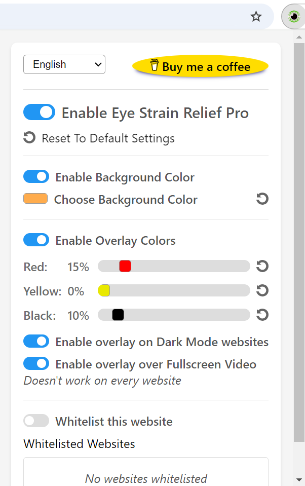 Eye Strain Relief Pro: Smart Background & Overlay Color Control